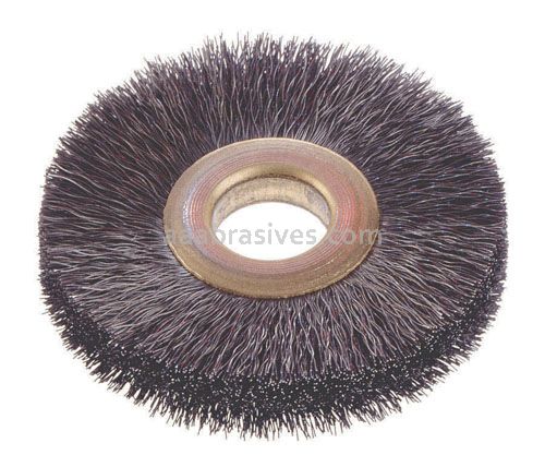 Osborn 1-1/4" CRIMPED WIRE WHEEL (.008 X 7/32" WIDE X 3/8" AH ){Display}#11107/