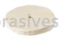 Unmounted Buffing Wheel 8" Dia. 5/8" Arbor Hole 40 Ply Single Stitched 162-8 Cotton White