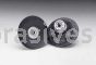 3M 7000045282 2 x 1/4-20 Roloc TR Medium Internal Disc Pad 45095