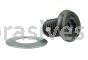 Weiler 07718 Hardware Replacement Kit for Nylox Disc Brush Drive Arbors Includes New Retaining Bolt and Washer