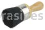 Weiler 40082 2" Stencil Brush China Bristle 1-3/4" Trim Length Lacquered Wood Handle