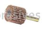 Weiler 52003 1" x 1" Tiger Coated Abrasive Flap Wheel 1/4" Stem 60 AO