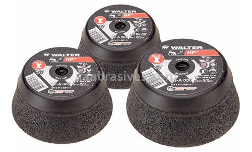 Walter 4" CUP WHEEL FOR CONCRETE - 662980276488