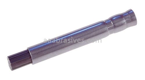 Osborn 1/4” Pencil Type End Brush (5/16” Shank x .006 Steel)#30262