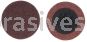 3" 80 Grit Merit Alo Plus QC-T1 PowerLock Quick Change Discs