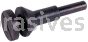 Weiler 07761 Mandrel for 2"-3" Unitized Wheels 1/4" Stem