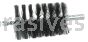 Weiler 44135 3" Single Spiral Flue Brush .012 Steel Fill