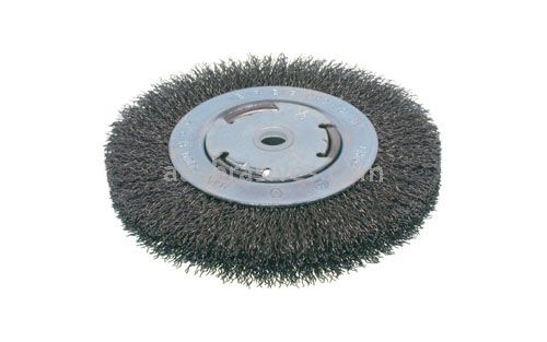 Osborn Crimped Wire Wheel Medium Face 6” OD X .008” Steel X 2” AH #99012