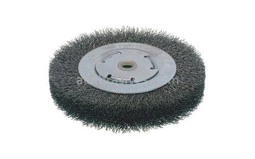 Osborn Crimped Wire Wheel Wide Face 8” OD X .014” Steel X 2” AH #99023