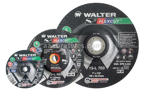 Walter 7" GR36 Flexcut Millscale - 662980844670