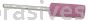 W-178, 3/8x1x1/8"sk, Mounted Point, Vitrified, PA/O