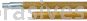 Weiler 44300 60" Hardwood Handle Threaded Metal Tip 15/16" Diameter