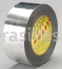 3M™ 7000048751 High Temperature Aluminum Foil Glass Cloth Tape 363 Silver 3/4 in x 36 yd 7.3 mil