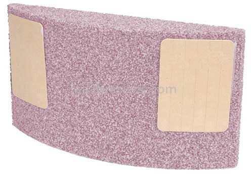 Norton 6 x 11-1/4 x 2-1/4 86A30-E12VBEP Cortland ME30777 Type 31 Segments