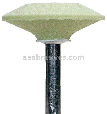 Norton A36 1-5/8 x 3/8/Quantum 3NQ80-OVS/M4A 1/4 x 1-1/2 /Vitrified Bond Mounted Points - A Shapes