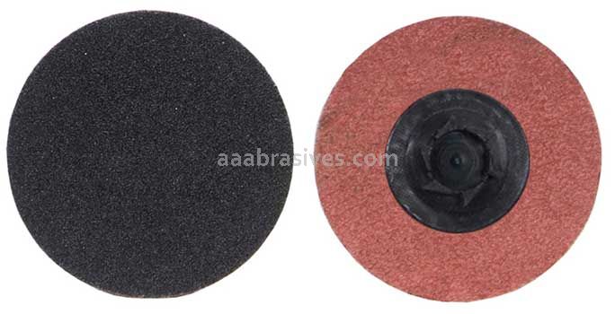 2" 40 Grit Merit Silicon Carbide QC-T1 PowerLock Quick Change Discs