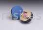 3M 7000028223 1-1/4” Finesse-it Roloc Small Button Sanding Pad 28584