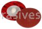 3M&trade; 7100076933 2" 120 Grit Maroon TR 947A Cubitron&trade; II Roloc&trade; Durable Edge Disc