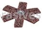 Standard Abrasives Surface Conditioning Star 724605 2" x 1/4-20 CRS