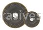 7x1/8x5/8-11 AA-Flex Dimple Wheel AVFN T-27