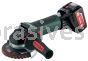 Metabo W18 LTX 125 Inox Cordless Tools 18V 5" High Torque Grinder 4007430241603