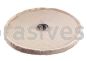 Osborn 40071 6 x 1 AH Cotton Spiral Sewn Buffing Wheel