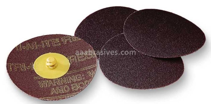 3M™ 7010511878 3” P36 Grit YF-wt 461F S/C TR Roloc™ Sanding Disc