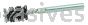 Weiler 21760 Burr-Rx 9/16"-Dia Power Tube Brush .026/120 CG Crimped Fill 1" Brush Length 3-1/2" Overall Length
