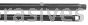 Weiler 42383 48" Metal Handle Threaded 3/4" Diameter Black