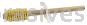 Weiler 44261 2" Diameter Dope Brush White Tampico Fill