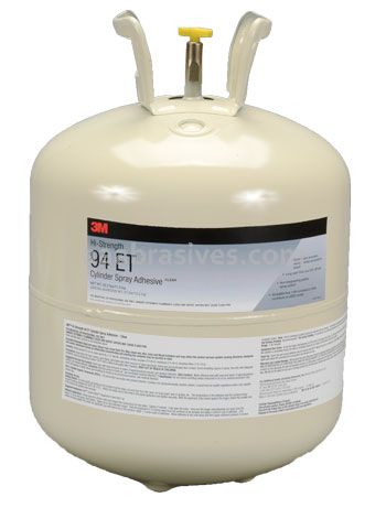 3M™ Hi-Strength Postforming 94 ET Cylinder Spray Adhesive Clear Large Cylinder