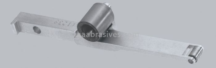 Dynabrade 11237 - Contact Arm Ass"y, 1/4" Dia. x 1/8" W, Steel Wheel, Polish Turbine Blades