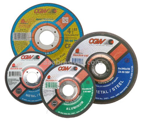 7x.045x7/8, Thin Cutting Wheel, T-27, Resin Bond, WA60RBF, Stainless