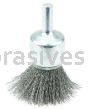 Weiler 10005V 3/4" Crimped Wire End Brush .006" Steel Fill Vending Ready