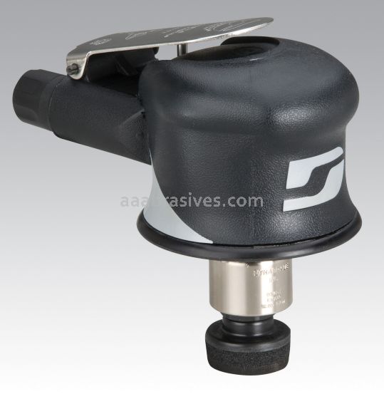 Dynabrade 57500 Palm-Style Mini-Dynorbital Random Orbital Sander .05 hp, 5,000 RPM, 3/16" Orbit, Rear Exhaust