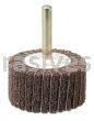 Weiler 54501 2" x 1" Non-Woven Stem-Mounted Interleaf Flap Wheel 180 AO 1/4" Stem
