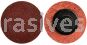 Merit Abrasives 69957399690 1" 180 Merit Alo   QC-T3 Quick Change Discs