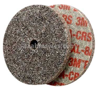 3M™ Scotch-Brite™ 7000121027 4 x 1/4 x 3/8 8A Coarse EXL Unitized Wheel