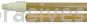 Weiler 44301 60" Hardwood Handle Perma-Flex Plastic Tip 15/16" Diameter