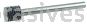 Weiler 17203 Bore-Rx 3/4"Dia. Internal Brush Deburring Tool .005" Crimped Steel Wire Fill 3/4" Face 3/8" Stem