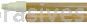 Weiler 44301 60" Hardwood Handle Perma-Flex Plastic Tip 15/16" Diameter