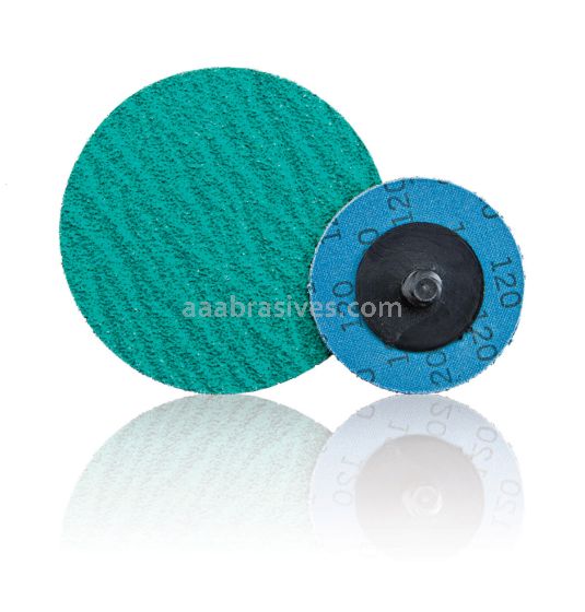 Dynabrade,4" 60 Grit Fibre Roloc Locking-Type Disc