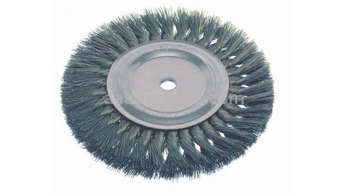 Osborn 4” KNOT WIRE WHEEL (5/16” X .0140 SS X 3/8” AH ){Display}#26211