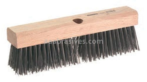 Osborn 12” Wire Broom 5” TL X Flat Steel #52060