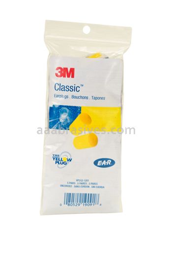 3M™ 7000128138 E-A-R™ VP312-1201 Uncorded Vending Pack Classic™ Earplugs