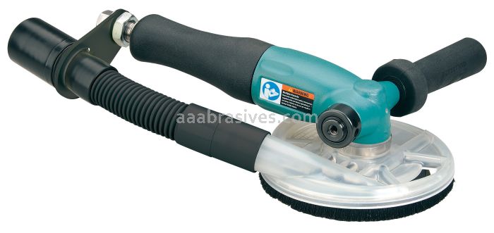 Dynabrade 52596 - 5" Dia. Right Angle Disc Sander, Central Vac 5/8-11 Spindle Thread