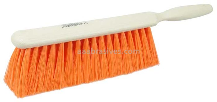 Weiler 42213 9" Counter Duster Orange Synthetic Fill Fine Brushing