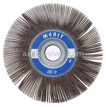 6 x 3 x 1 40 Merit Grind-O-Flex Large Diameter Flap Wheels
