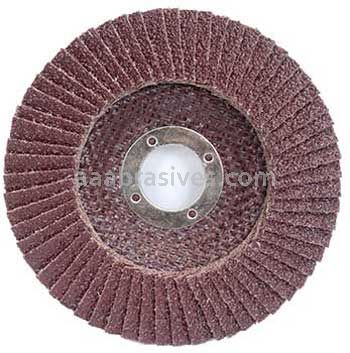 4-1/2 x 7/8 80 Grit Merit Type 29 Fiberglass Plate Alo Powerflex Flap Discs