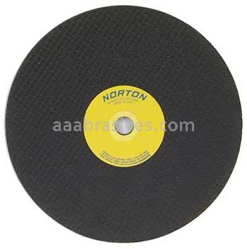 Norton 7 x 1/16 x 5/8 57A364-TB25N/D Sides Reinforced Type 01 Straight Wheels